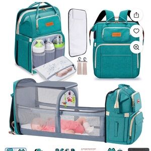 Bubblbay Diaper Bag Backpack with Changing Station
